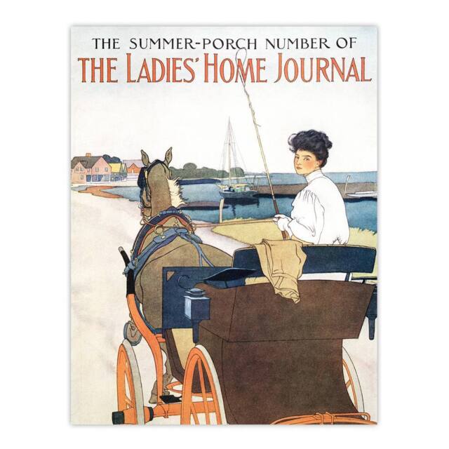 "Artery8 Home Journal Magazine Vintage Wall Art Print Penfield in Beige - Size: W12"" x H16""" - image 1