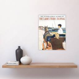 "Artery8 Home Journal Magazine Vintage Wall Art Print Penfield in Beige - Size: W12"" x H16""" - thumbnail 4
