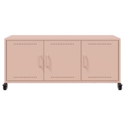 Berkfield Home TV Cabinet Pink 100.5x39x43.5 cm Steel - thumbnail 6