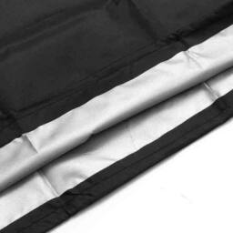VOGREX Outdoor Garden Bench Seat Cover For Furniture 2 Seat (134x66x89cm) in Black - Size: 134 x 66 x 89 cm - thumbnail 5