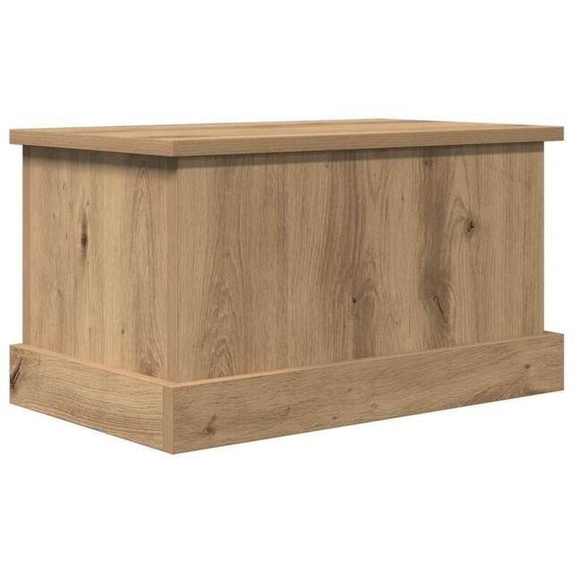Berkfield Home Storage Box Artisan Oak 30x50x28 cm Engineered Wood in Brown - Size: 30 x 50 x 28 cm - image 1