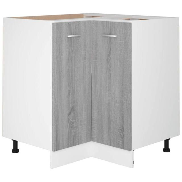 Berkfield Home Kitchen Cabinet Grey Sonoma 75, 5x75, 5x80, 5 cm Engineered Wood - image 1