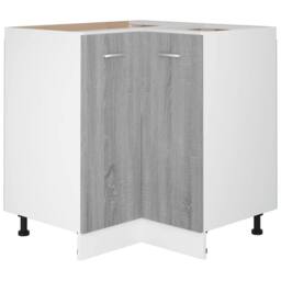 Berkfield Home Kitchen Cabinet Grey Sonoma 75, 5x75, 5x80, 5 cm Engineered Wood - thumbnail 5
