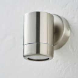 Loops Dimmable Outdoor IP65 Wall Downlight - 7W GU10 LED Marine Grade Stainless Steel in Metallics - thumbnail 4