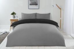 New Edge Blinds Brights Reversible Duvet in Black - Size: Single - thumbnail 2