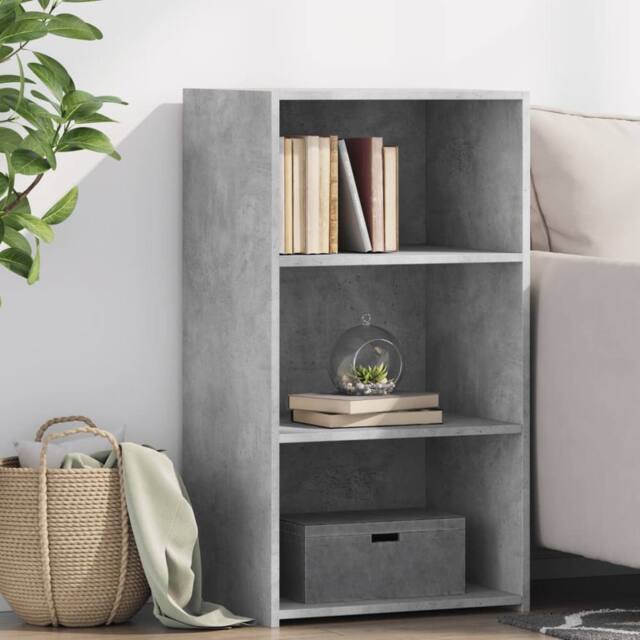 Berkfield Home Sideboard Concrete Grey 50x41x93 cm Engineered Wood - Size: 50 x 41 x 93 cm - image 1