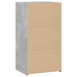 Berkfield Home Sideboard Concrete Grey 50x41x93 cm Engineered Wood - Size: 50 x 41 x 93 cm - thumbnail 6