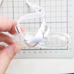 Amaya Rose Ltd In Memory of DAUGHTER Feather Heart Bauble Gift Boxed in Clear - thumbnail 8