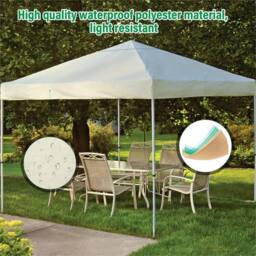 Nordara 3m Gazebo Top Cover Roof white - Size: 0.6m2 - thumbnail 3