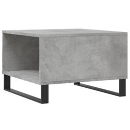 Berkfield Home Modern Coffee Table Concrete Grey 55x55x36.5 cm Engineered Wood - thumbnail 8