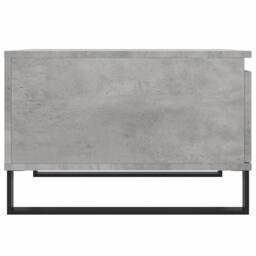 Berkfield Home Modern Coffee Table Concrete Grey 55x55x36.5 cm Engineered Wood - thumbnail 7