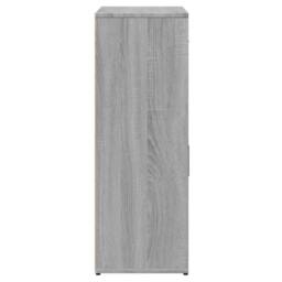 Berkfield Home Sideboard Grey Sonoma 60x30x84 cm Engineered Wood - Size: 60 x 30 x 84 cm - thumbnail 6