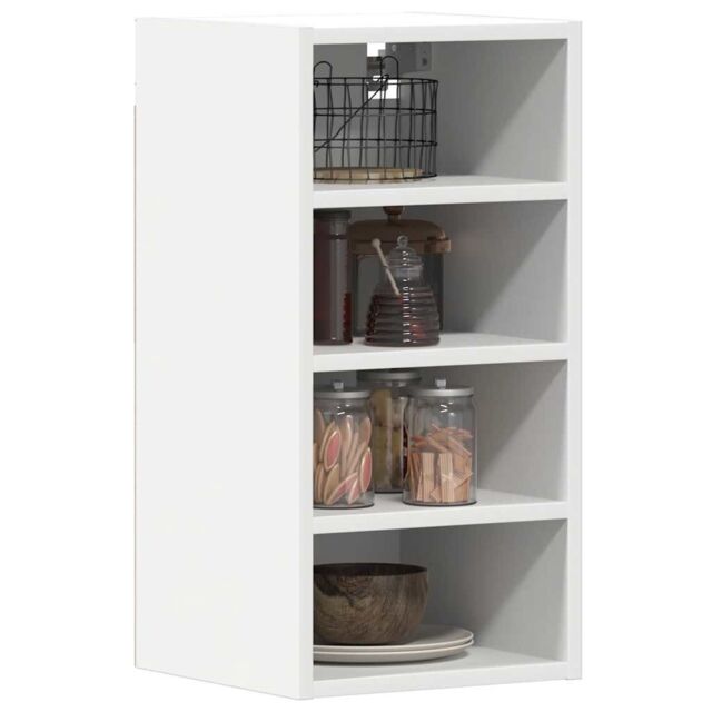 Berkfield Home Hanging Cabinet White 30x29.5x60 cm Engineered Wood - image 1