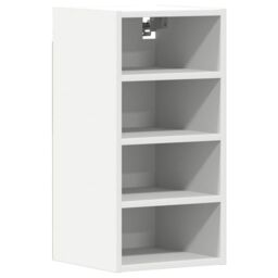 Berkfield Home Hanging Cabinet White 30x29.5x60 cm Engineered Wood - thumbnail 2