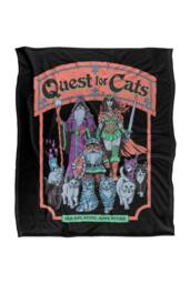 Steven Rhodes Quest For Cats Silky Touch Super Soft Throw Blanket - Size: Large - thumbnail 1