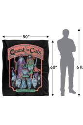 Steven Rhodes Quest For Cats Silky Touch Super Soft Throw Blanket - Size: Large - thumbnail 3