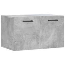 Berkfield Home Wall Cabinet Concrete Grey 60x36.5x35 cm Engineered Wood - thumbnail 2