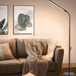 Kelvenix Reading Light Warm Light for Bedroom LED Standing Floor Lamp in Black - thumbnail 7