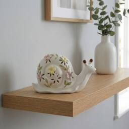 Garden Greatness Floral Light Up Snail Ornament - Size: 1 Pack - thumbnail 2