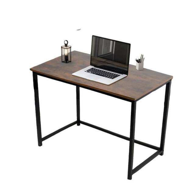 Havendro Desk Computer PC Laptop Home Office Work desk, Study in Brown - image 1