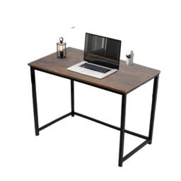 Havendro Desk Computer PC Laptop Home Office Work desk, Study in Brown