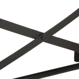 Berkfield Home Beautiful Console Table 110x42x76 cm Solid Wood Rough Mango in Brown - Size: 110 x 42 x 76 cm - thumbnail 8