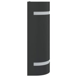 Berkfield Home Outdoor Wall Light Black Die-cast Aluminium - thumbnail 5