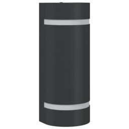 Berkfield Home Outdoor Wall Light Black Die-cast Aluminium - thumbnail 2