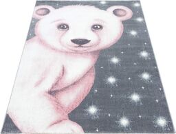 Bravich LTD Kids Bear Rug - Bambi in Pink - Size: 120 cm x 170 cm - thumbnail 2