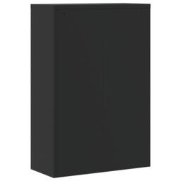 Berkfield Home Durable File Cabinet Black 90x40x140 cm Steel - Size: 90 x 40 x 140 cm - thumbnail 6