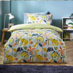 Little Furn Little Dinos Scandi Duvet Cover Set - Size: Toddler - thumbnail 5