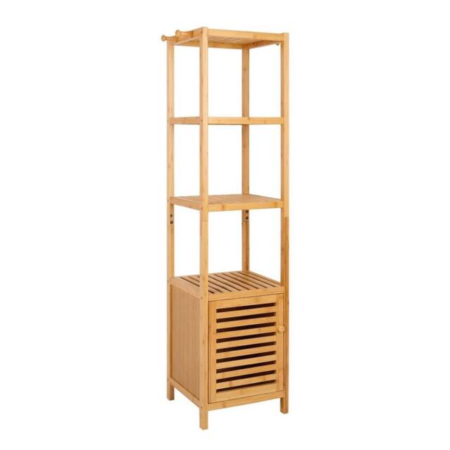 SPETLEK Bathroom Storage Floor Cabinet in Natural - image 1