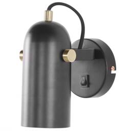 Wyld and Coco Black Adjustable Wall Spotlights Set of 2 17 cm - thumbnail 5