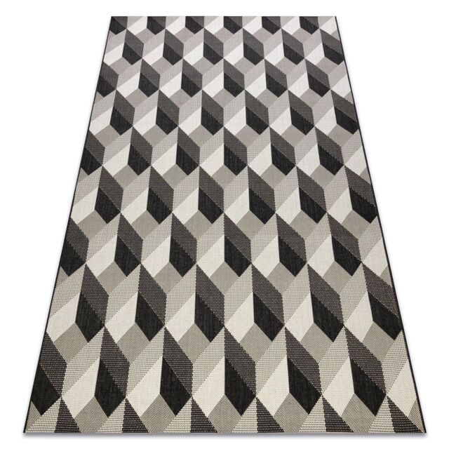 RugsX Flat Rug in Black - Size: 160 cm x 230 cm - image 1