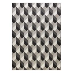 RugsX Flat Rug in Black - Size: 160 cm x 230 cm - thumbnail 2