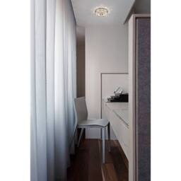 Netlighting Galaxy Linear Pendant 3 Drop LED 6000K 3 X 3W Polished Chrome Crystal in Grey - thumbnail 4