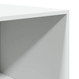 Berkfield Home Wardrobe White 80x50x200 cm Engineered Wood - Size: 80 x 50 x 200 cm - thumbnail 7