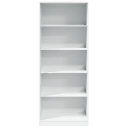 Berkfield Home Wardrobe White 80x50x200 cm Engineered Wood - Size: 80 x 50 x 200 cm - thumbnail 4