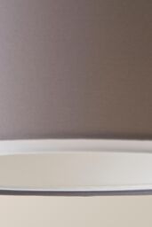 ValueLights Sophia Tier Large 35cm Drum Easy Fit Ceiling Pendant Light Lamp Shade in Grey - Size: 14 inches - thumbnail 5