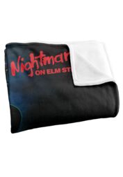 Nightmare On Elm Street A Blanket, 152x127 cm Freddy Poster Silky Touch Super Soft Throw Blanket in White - thumbnail 3