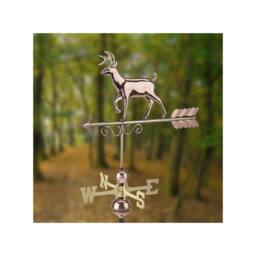 Good Directions Farmhouse Copper Proud Buck Deer Weathervane - L47 x W43.2 x H88.9 cm - thumbnail 3