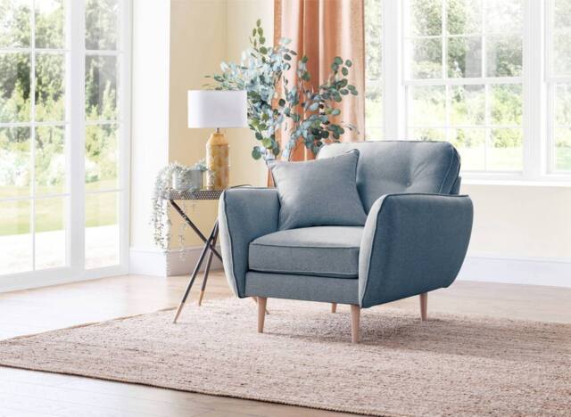 The Great Sofa Company Ailis Armchair Faro Denim in Blue - image 1