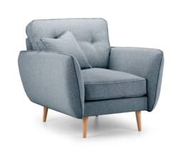 The Great Sofa Company Ailis Armchair Faro Denim in Blue - thumbnail 2