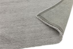 The Rug Shop UK Modern Plain Shaggy Anti-Shed Easy To Clean Area Rug in Silver - Size: 160 cm x 230 cm - thumbnail 5
