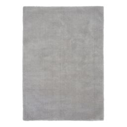 The Rug Shop UK Modern Plain Shaggy Anti-Shed Easy To Clean Area Rug in Silver - Size: 160 cm x 230 cm - thumbnail 6