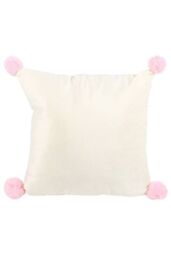 KDMD Square Sugarplum Fun Christmas Print Cushion in White - thumbnail 2