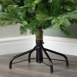 Samuel Alexander 4ft (1.2m) Green Grandis Fir Real Look Christmas Tree with Metal Stand - thumbnail 7