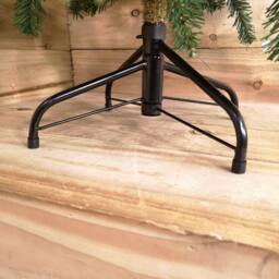 Samuel Alexander 4ft (1.2m) Green Grandis Fir Real Look Christmas Tree with Metal Stand - thumbnail 2