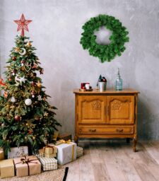 Shatchi Christmas Glitter Star Tree Topper - Sparkling Star Decoration for Xmas Tree - Elegant Christmas Home Décor in Red - thumbnail 5