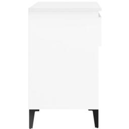 Berkfield Home Shoe Cabinet White 70x36x60 cm Engineered Wood - Size: 70 x 36 x 60 cm - thumbnail 8